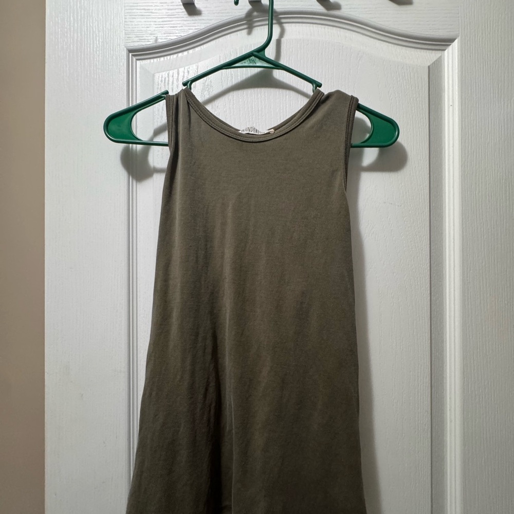 Olive Green Women's Tank Top